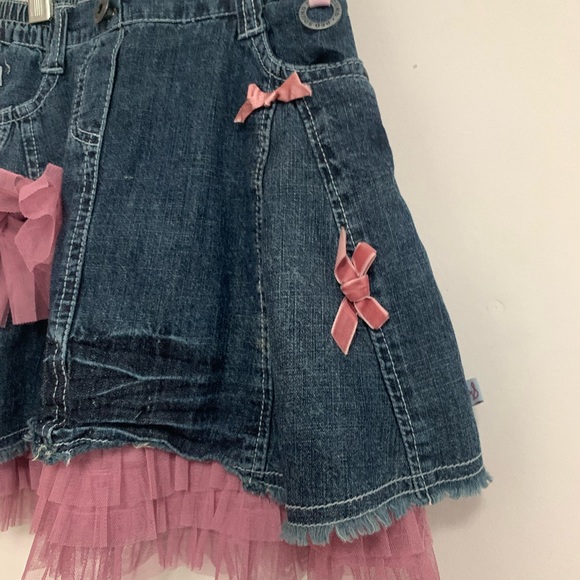 Red Sound Baby Bow Skirt - Picture 3 of 7